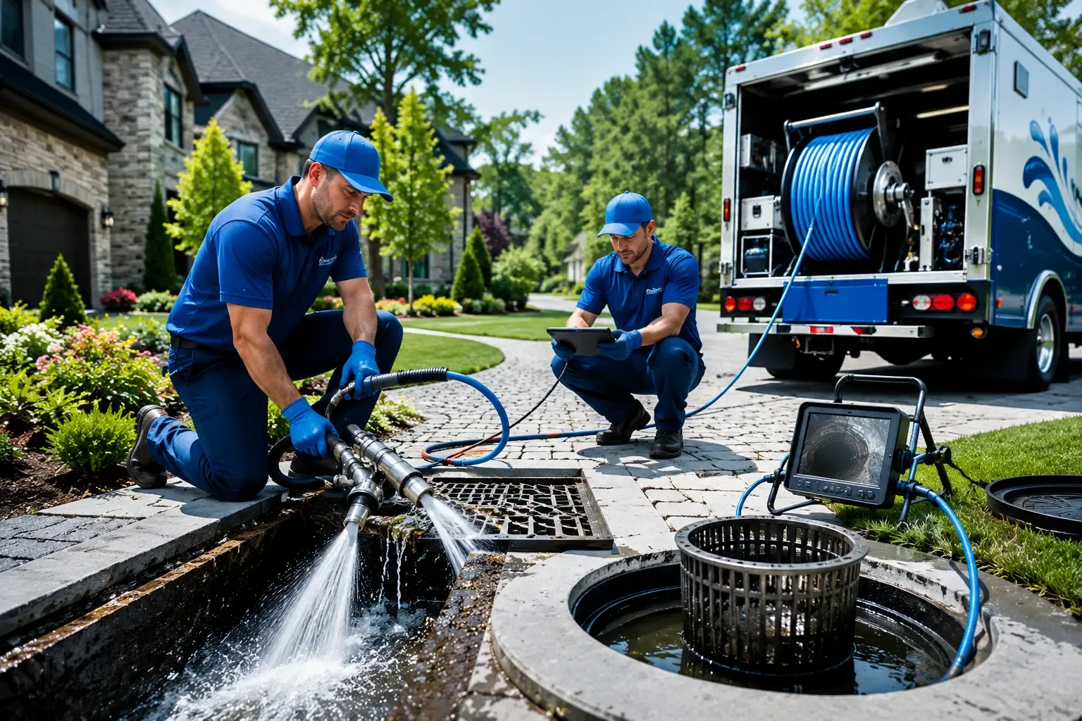 Local outdoor drain cleaning professionals in Hardin, MO