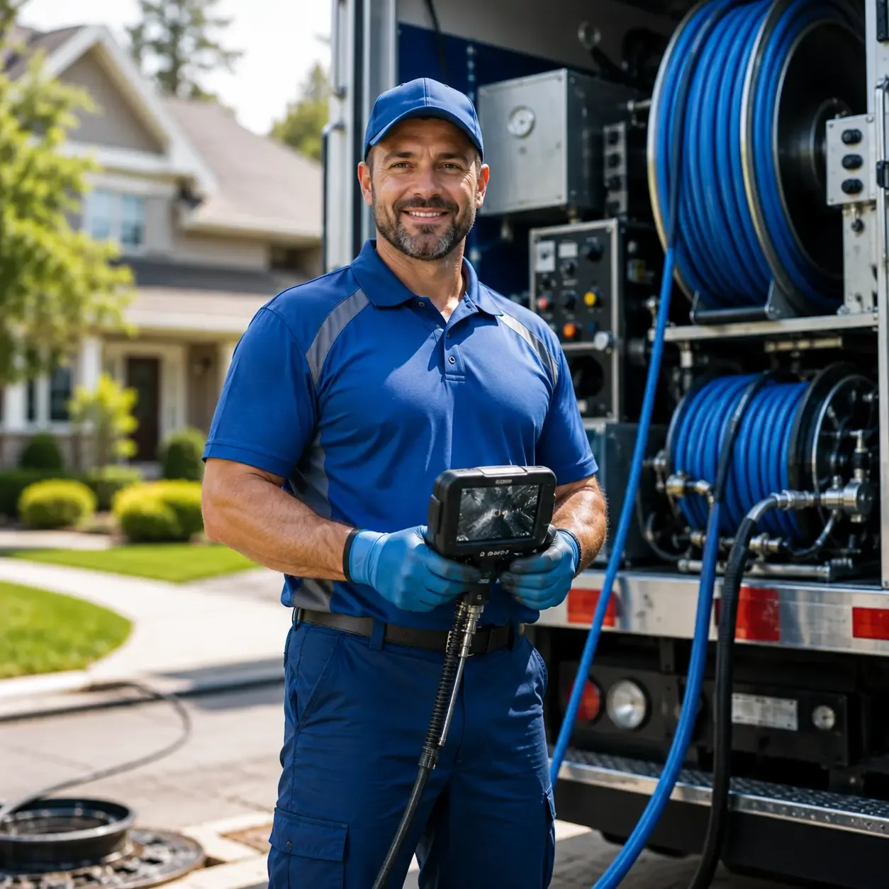 Local outdoor drain cleaning specialists in Hardin, MO